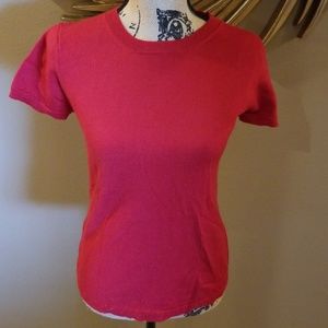 Banana republic Dark red crew neck sweater M